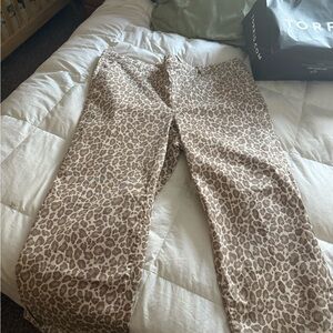 Torrid Beige and Brown Animal Print Pants